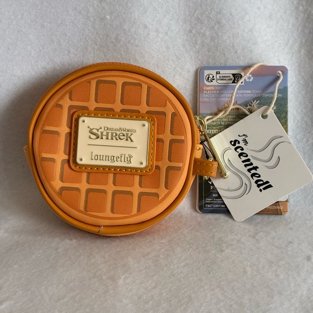 NWT Loungefly Shrek Waffle Coin Purse